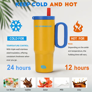 Infographic showing 12-hour cold and 24-hour hot temperature retention capability.